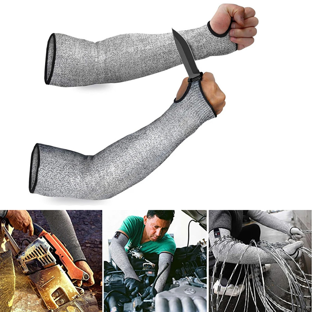 Cut Resistant Glove - Level 5 Safety Sleeves Anti Cut