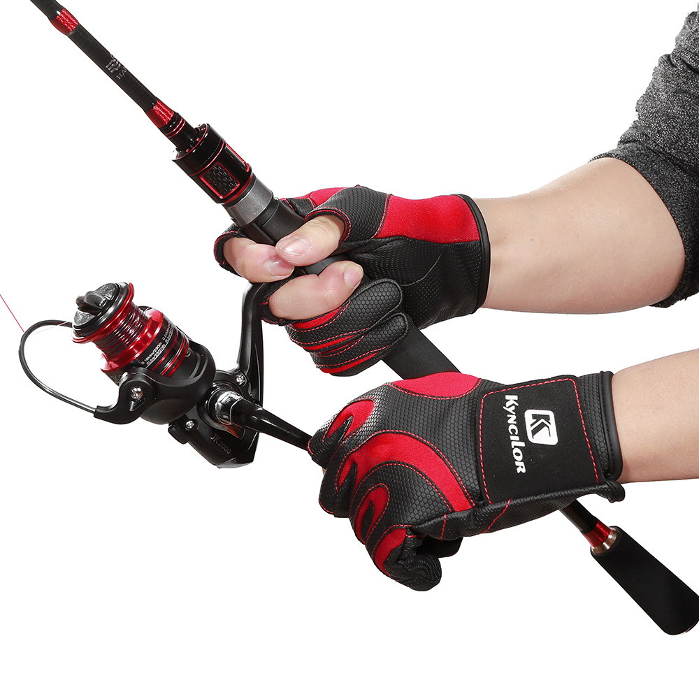 Fishing Fingerless 3 Fingers C - Cut Resistant Glove 评论和价格