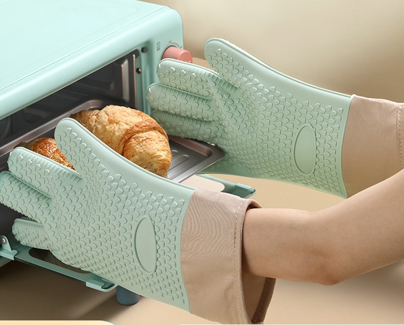 Non-slip Silicone Oven Mitts w - Oven Mitt Silicone 评论和价格