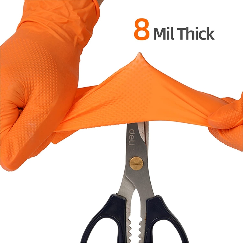 100PCS Nitrile Gloves Disposab - Nitrile Mechanic Glove 评论和价格