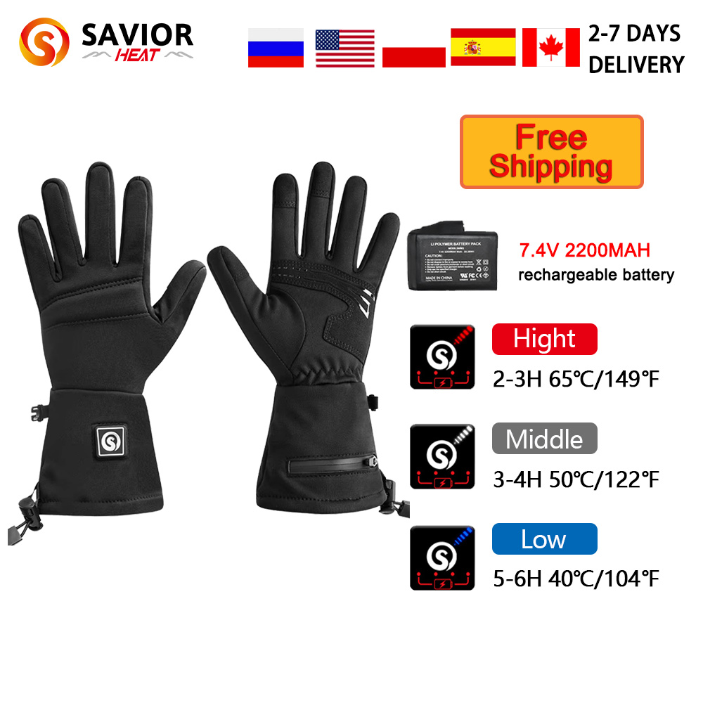 Snow Deer S18 Winter Heated Gl - Motorcycle Glove Knuckle 评论和价格