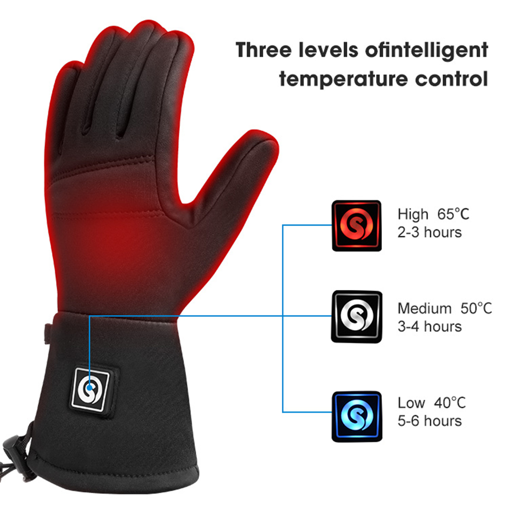 Snow Deer S18 Winter Heated Gl - Motorcycle Glove Knuckle 评论和价格