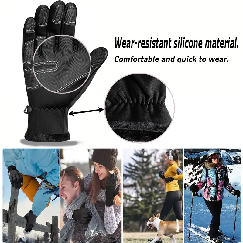 Winter Gloves Waterproof Therm - Ski Glove Waterproof 评论和价格