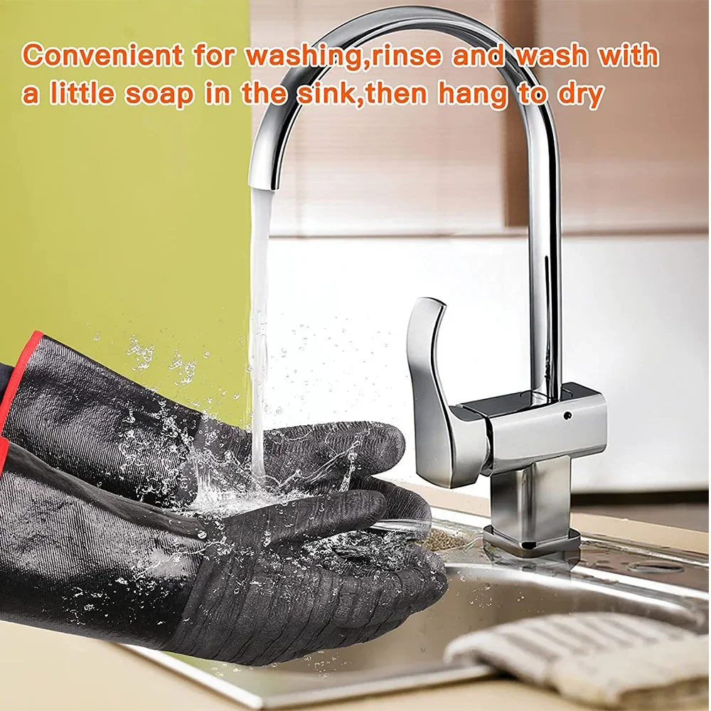 Silicone Oven Mitts, Non-Slip  - Oven Mitt Silicone 评论和价格