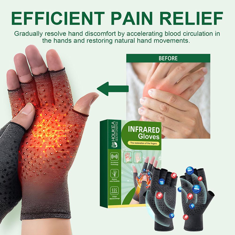 Compression Arthritis Gloves H - Motorcycle Glove Knuckle 评论和价格