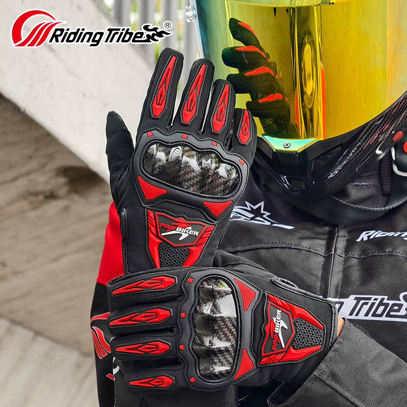 RidingTribe Motorcycle Gloves  - Motorcycle Glove Knuckle 评论和价格