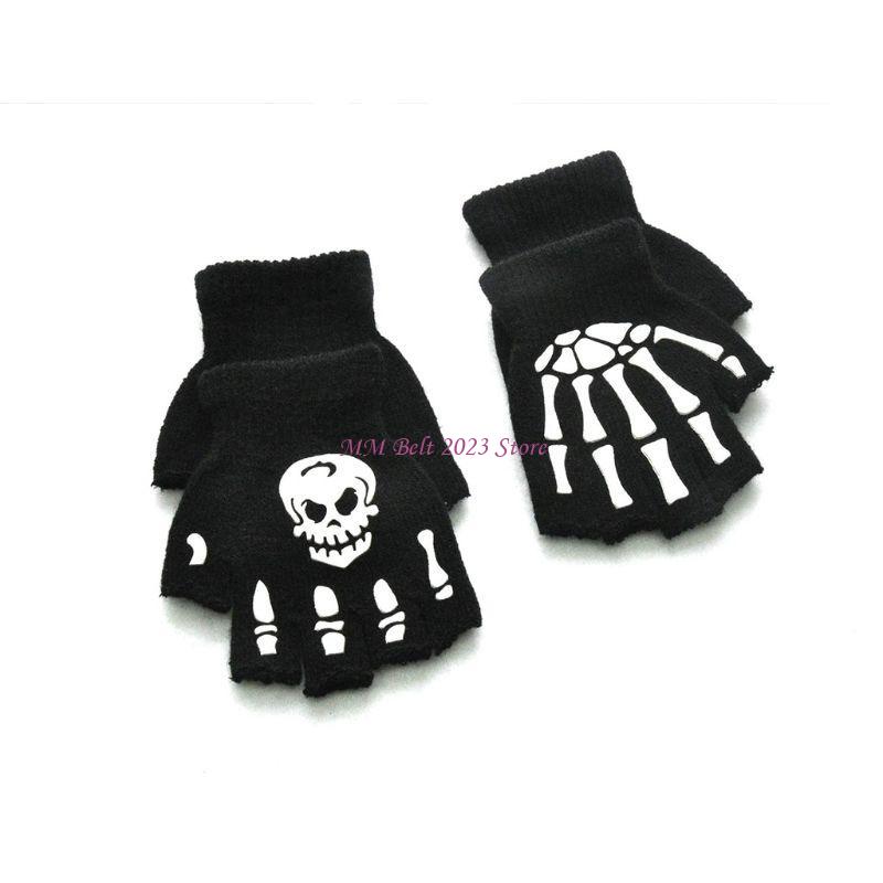 49ME Luminous Knitted Fingerle - Fingerless Glove Knit 评论和价格