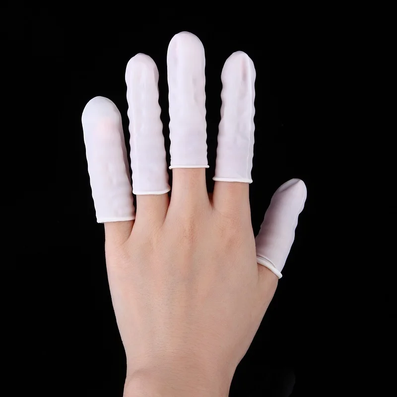 100Pcs Disposable Latex Finger - Latex Disposable Glove 评论和价格