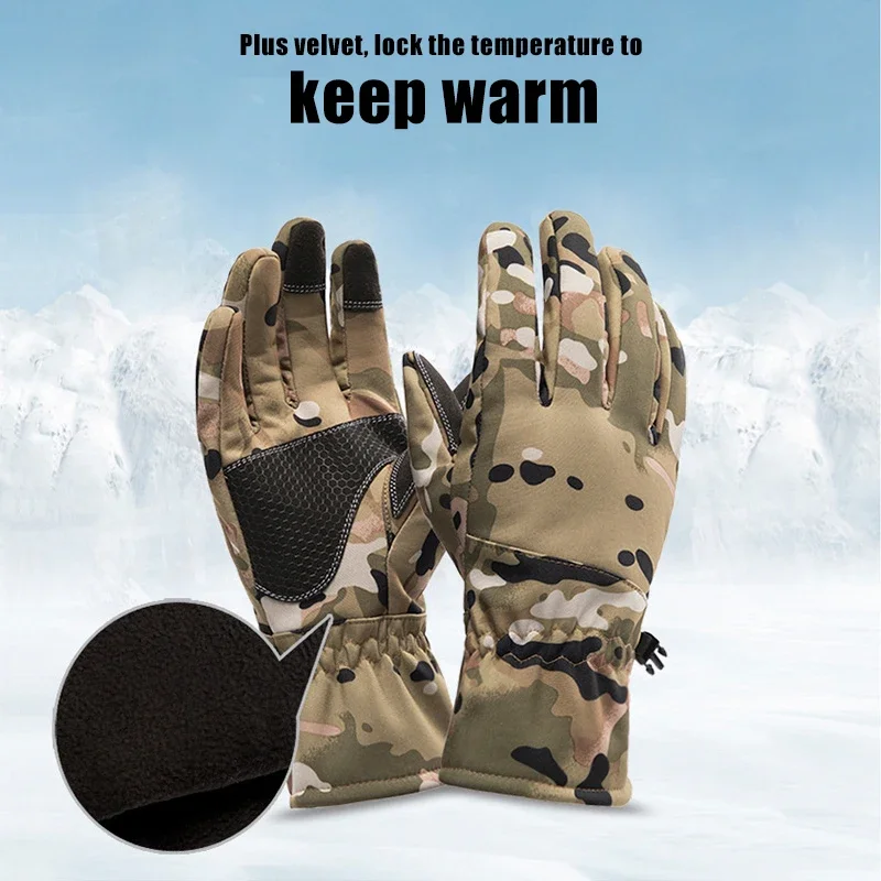 Winter Waterproof Camouflage H - Ski Glove Waterproof 评论和价格