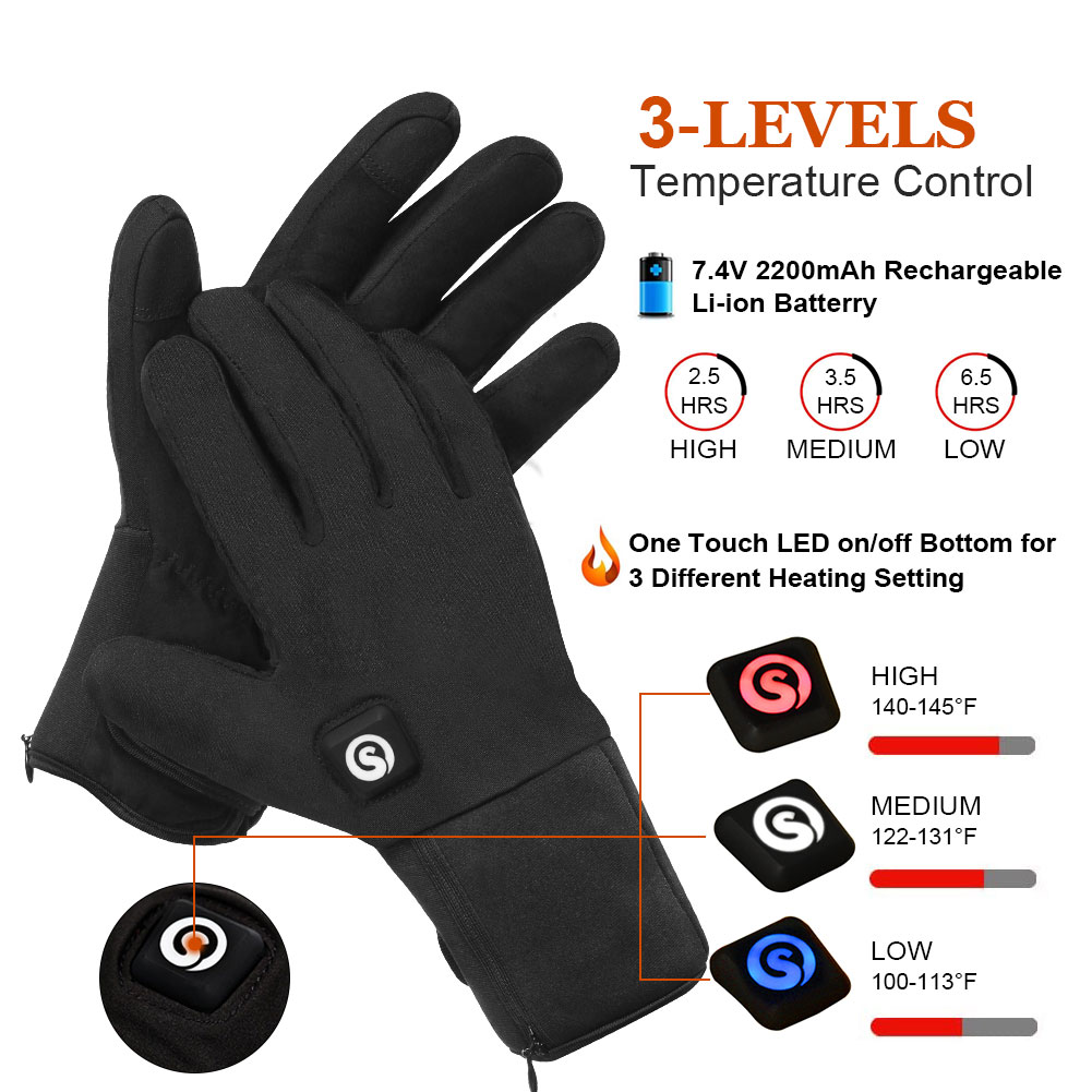 Winter Electric Heated Gloves  - Heat Resistant Glove 评论和价格