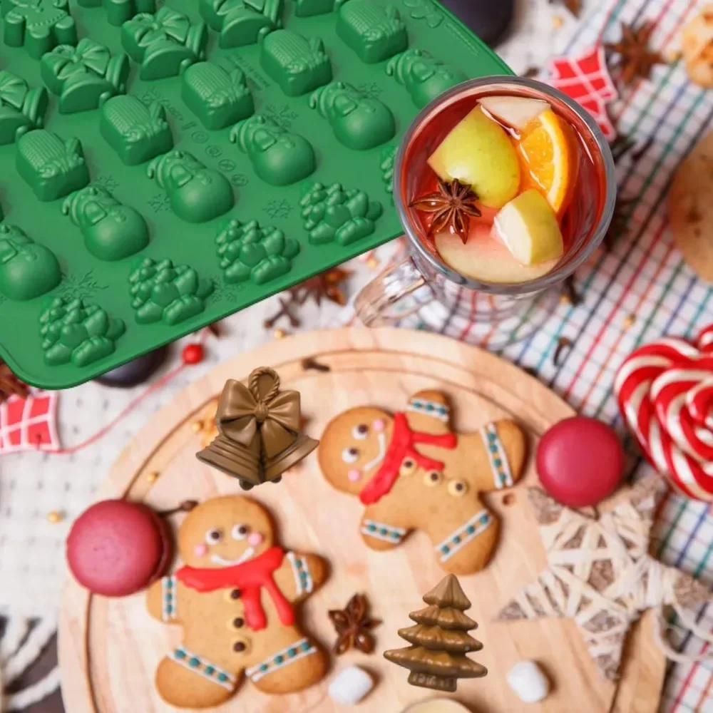 Christmas Silicone Chocolate M - Oven Mitt Silicone 评论和价格