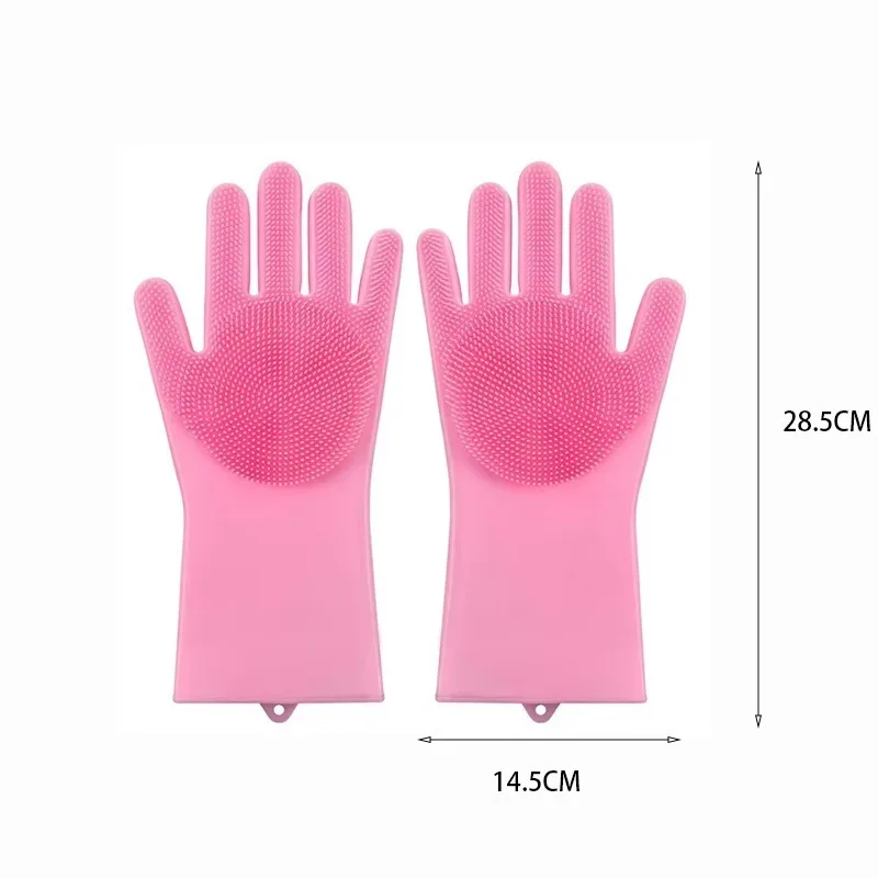 1pc Silicone Dishwashing Glove - Dish Glove Rubber 评论和价格