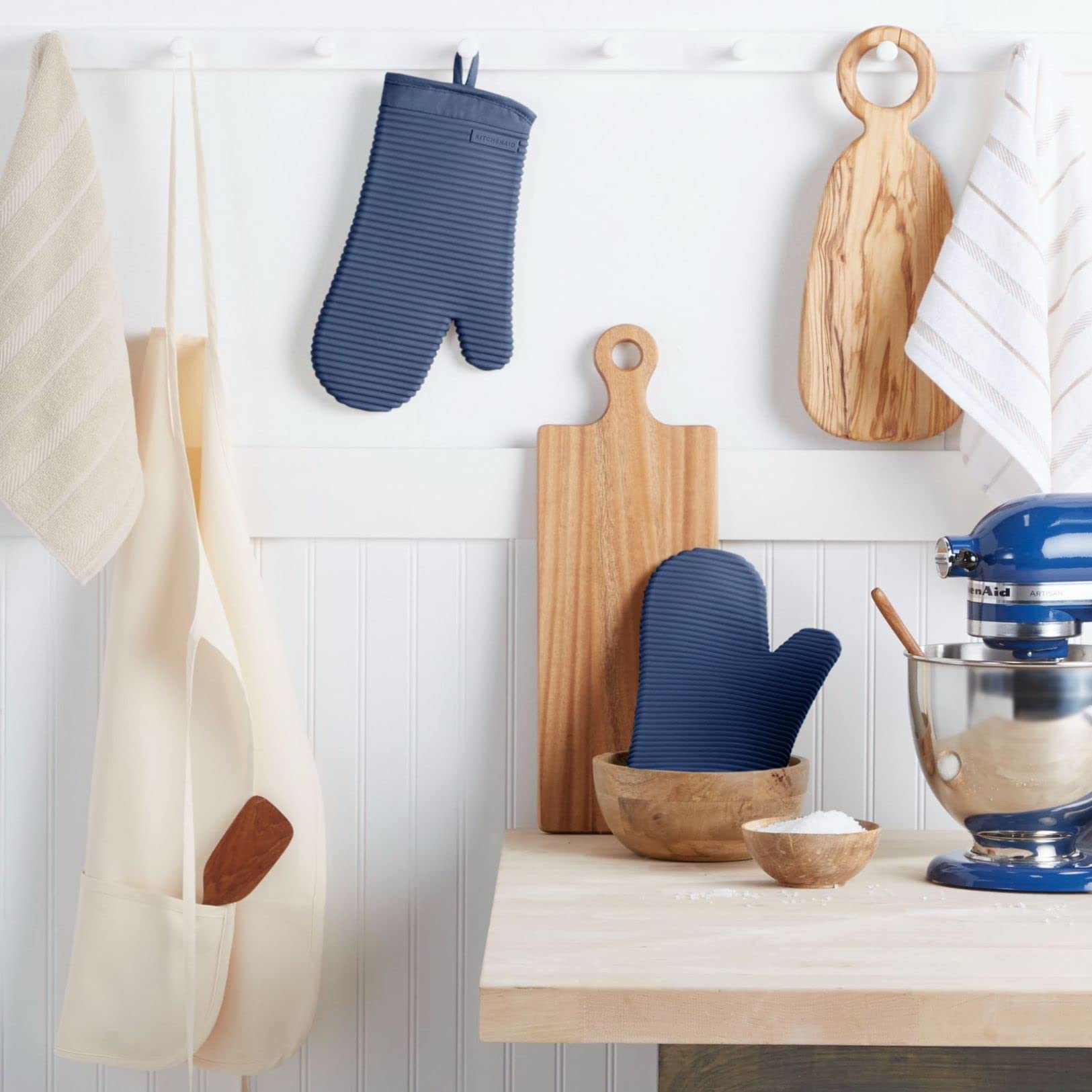 Ribbed Soft Silicone Oven Mitt - Oven Mitt Silicone 评论和价格