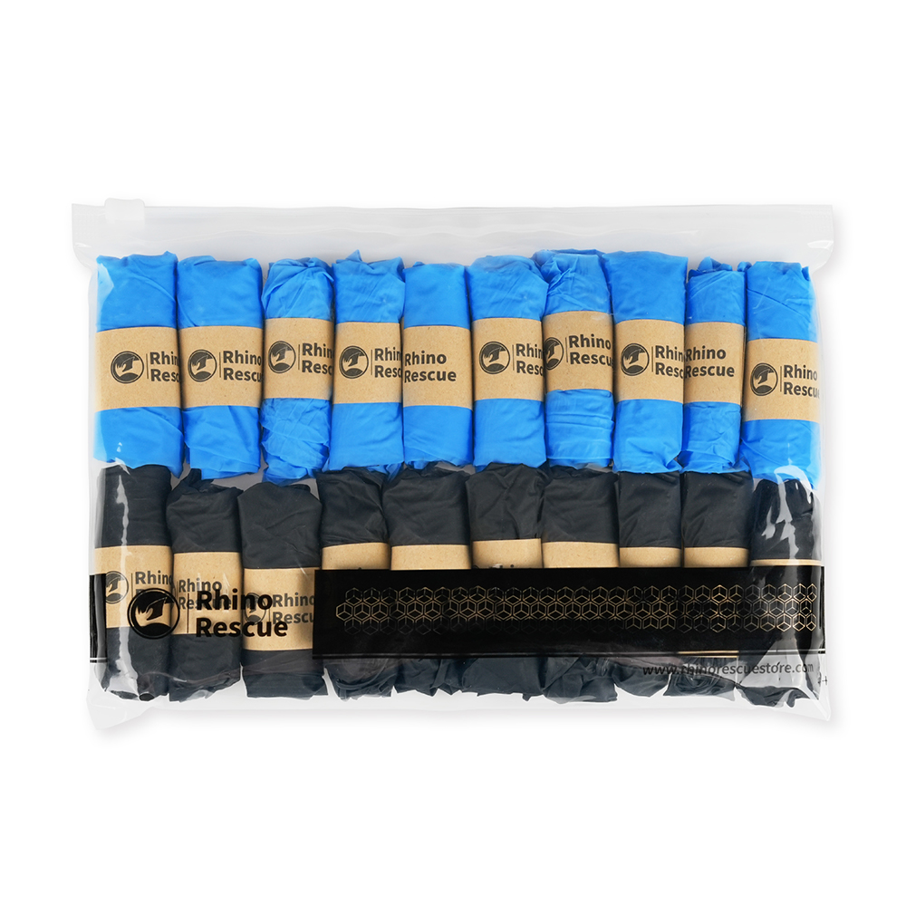 Rhino Rescue Gloves-Powder Fre - Latex Disposable Glove 评论和价格