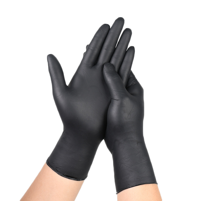 20/50/100PCS Black Nitrile Dis - Nitrile Mechanic Glove 评论和价格