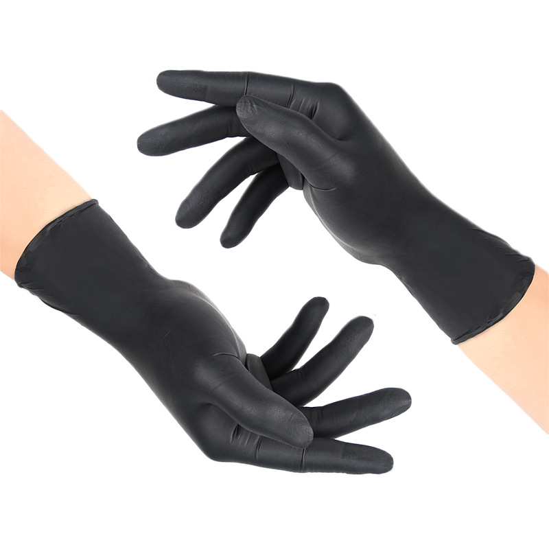 20/50/100PCS Black Nitrile Dis - Nitrile Mechanic Glove 评论和价格