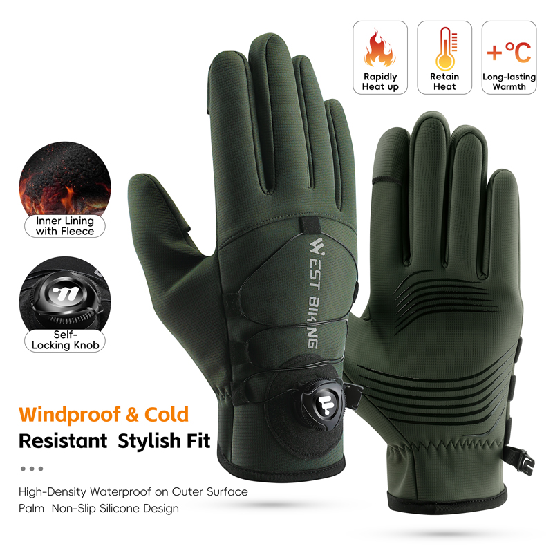 Winter Bike Gloves Magnetic Qu - Winter Glove Insulated 评论和价格