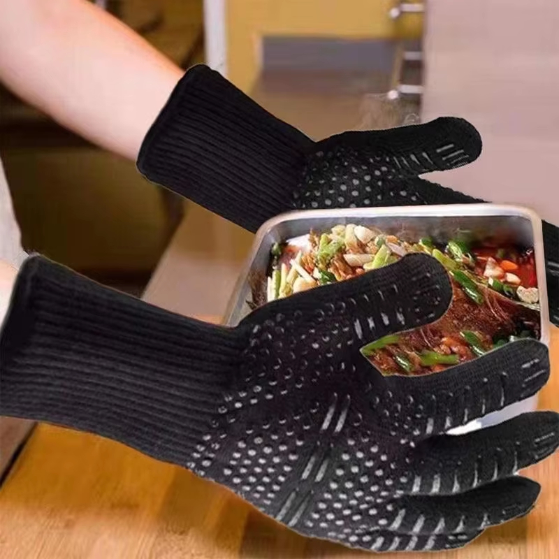 1 Pair Oven Gloves Oven Mitts  - Oven Mitt Silicone 评论和价格