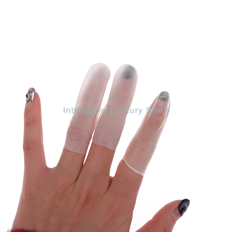 100 Pcs Rubber Non-slip Anti-s - Latex Disposable Glove 评论和价格