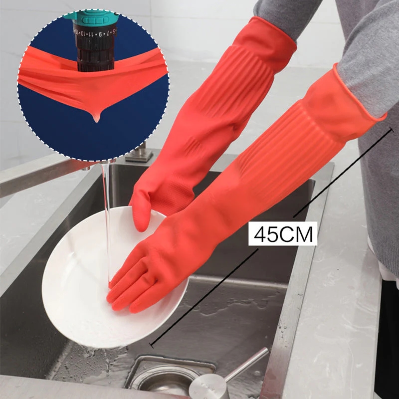 Rubber Dishwashing Cleaning Gl - Dish Glove Rubber 评论和价格