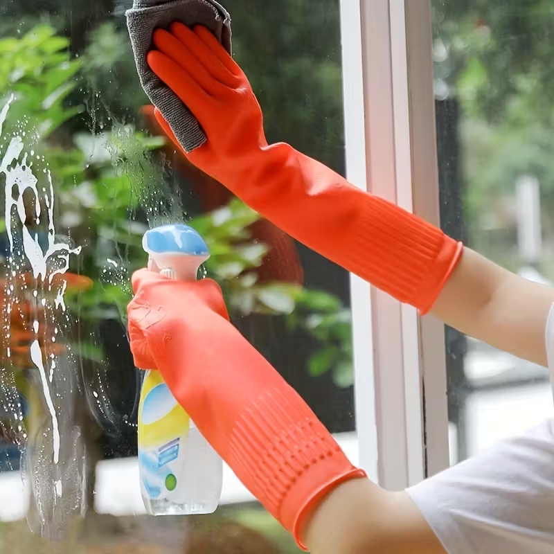 Rubber Dishwashing Cleaning Gl - Dish Glove Rubber 评论和价格
