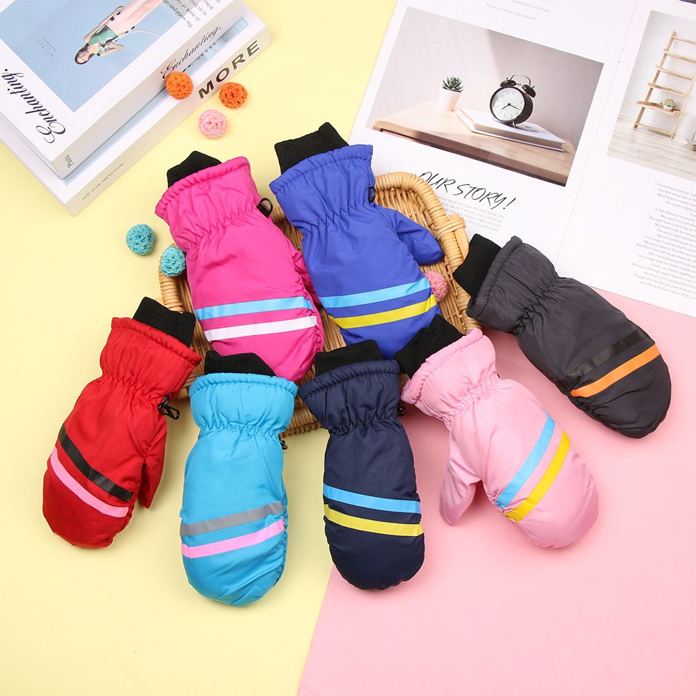 New Children Kids Winter Snow  - Ski Glove Waterproof 评论和价格