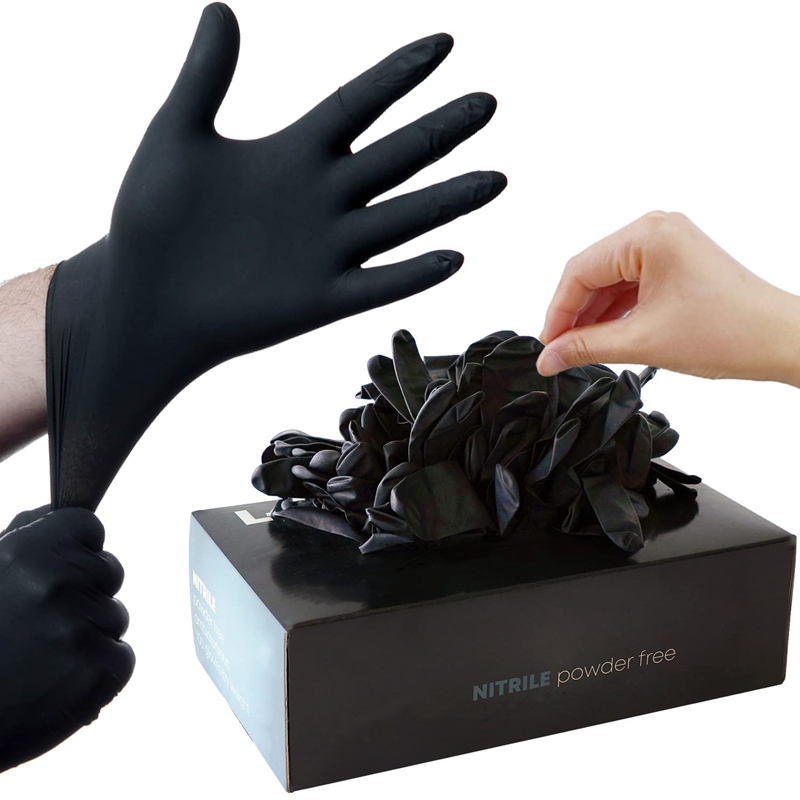 20/50/100PCS Black Nitrile Glo - Nitrile Mechanic Glove 评论和价格